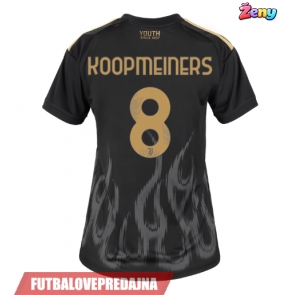 Lacne Ženy Futbalové dres Juventus Teun Koopmeiners #8 2026-27 Krátky Rukáv - Tretina